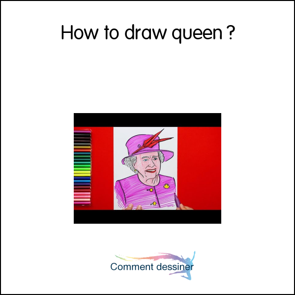 How to draw queen